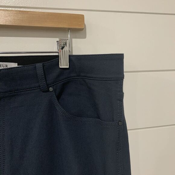 MM LaFleur | Pants Gray Bootcut Cotton Stretch- Size 14 - Picture 4 of 8